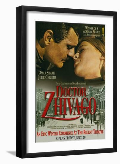 Doctor Zhivago, 1965-null-Framed Premium Giclee Print