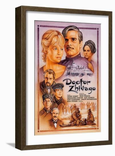 Doctor Zhivago, 1965-null-Framed Premium Giclee Print