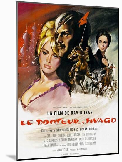 Doctor Zhivago, (aka Le Docteur Jivago), 1965-null-Mounted Art Print