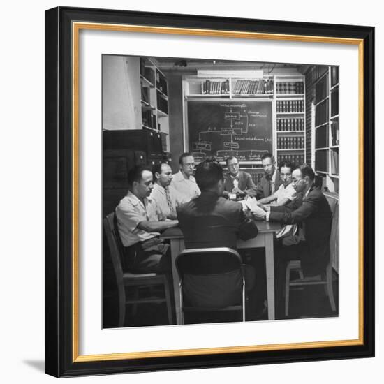 Doctors and Researchers Studying Interaction of Body Chemistry under Stress-null-Framed Photographic Print