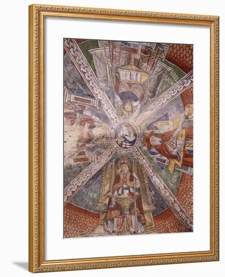 Doctors of Church, Fresco-Gaudenzio Ferrari-Framed Giclee Print