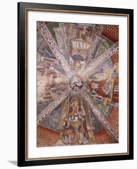 Doctors of Church, Fresco-Gaudenzio Ferrari-Framed Giclee Print