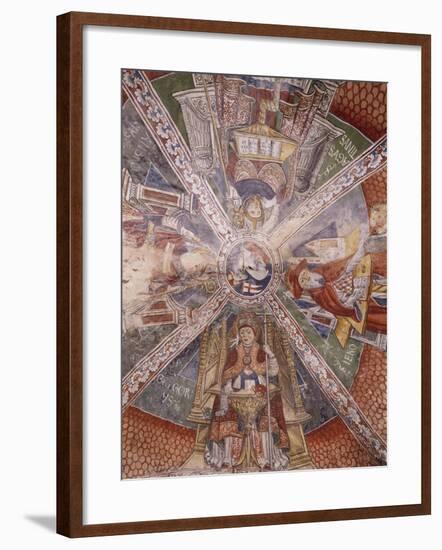 Doctors of Church, Fresco-Gaudenzio Ferrari-Framed Giclee Print