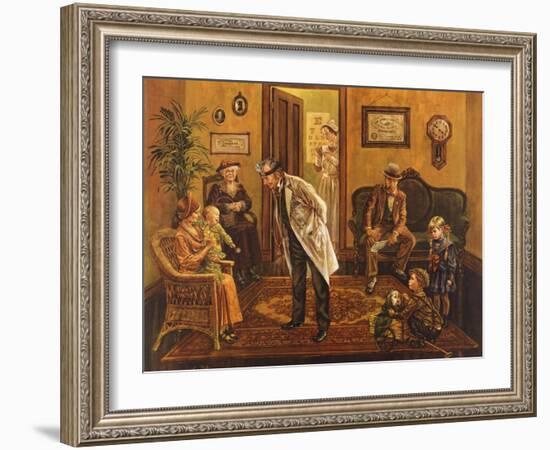 Doctors Office-Lee Dubin-Framed Giclee Print