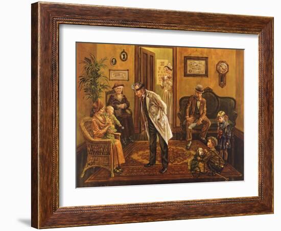 Doctors Office-Lee Dubin-Framed Giclee Print