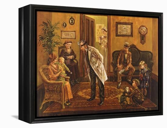 Doctors Office-Lee Dubin-Framed Premier Image Canvas