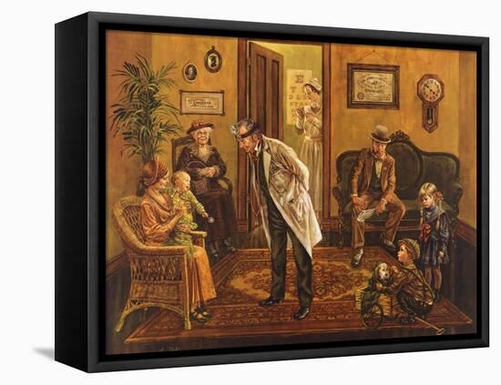 Doctors Office-Lee Dubin-Framed Premier Image Canvas