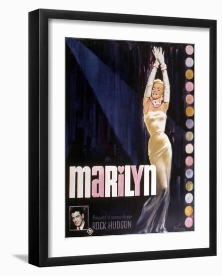 Documentaire Marilyn De Rock Hudson-null-Framed Photo