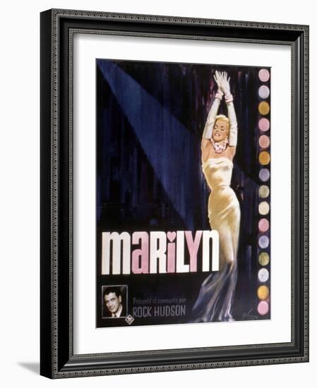 Documentaire Marilyn De Rock Hudson-null-Framed Photo