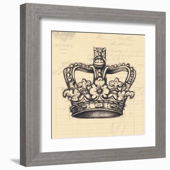 Documented Royalty-Z Studio-Framed Art Print