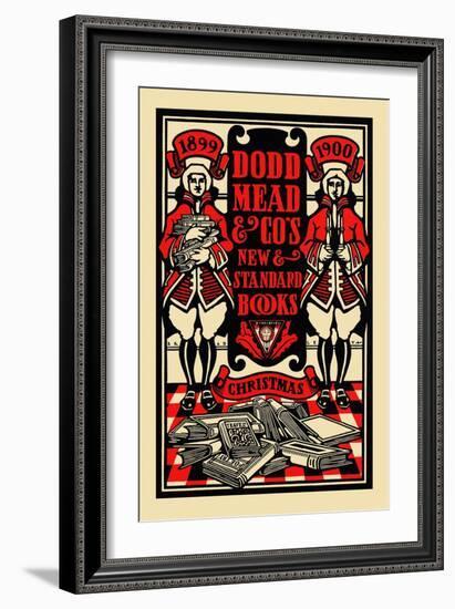 Dodd Mead & Co's New & Standard Books, Christmas, 1899-1900-Will Bradley-Framed Art Print