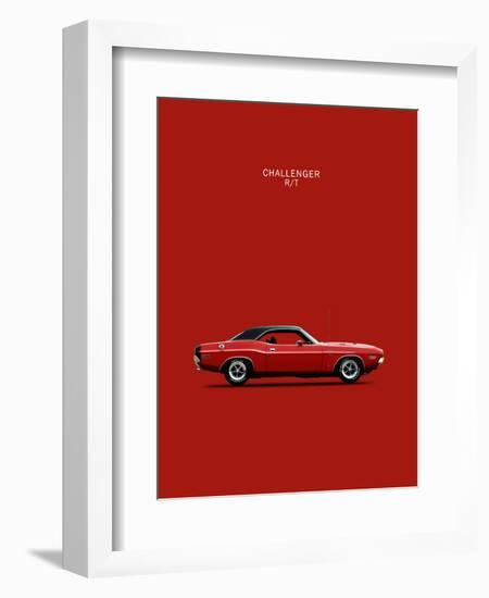 Dodge Challenger R-T 1970-Mark Rogan-Framed Art Print