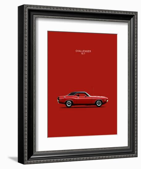 Dodge Challenger R-T 1970-Mark Rogan-Framed Art Print