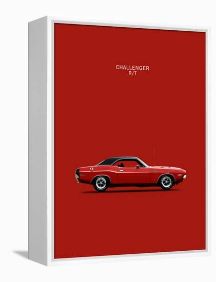 Dodge Challenger R-T 1970-Mark Rogan-Framed Stretched Canvas