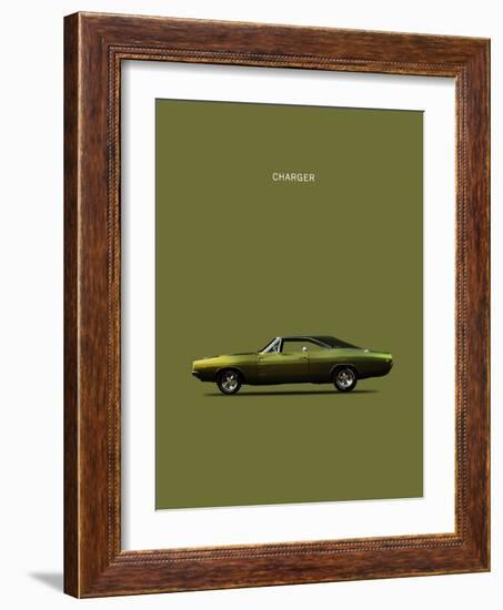 Dodge Charger-Mark Rogan-Framed Premium Giclee Print