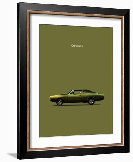 Dodge Charger-Mark Rogan-Framed Premium Giclee Print