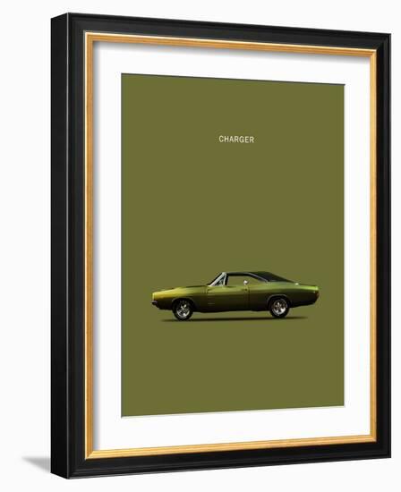Dodge Charger-Mark Rogan-Framed Premium Giclee Print