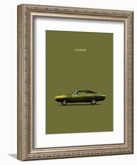 Dodge Charger-Mark Rogan-Framed Art Print