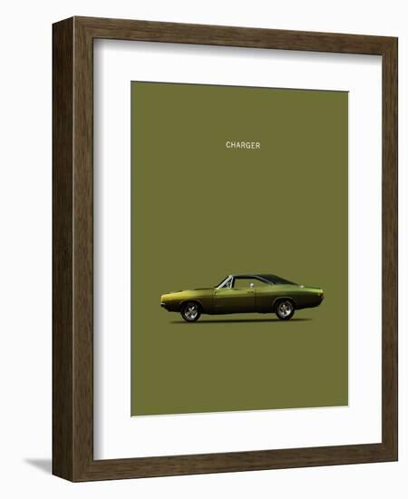 Dodge Charger-Mark Rogan-Framed Art Print