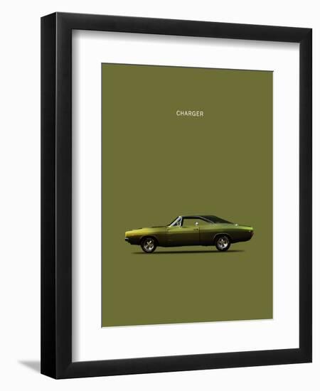 Dodge Charger-Mark Rogan-Framed Art Print