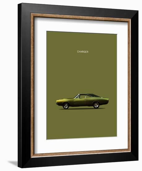 Dodge Charger-Mark Rogan-Framed Art Print