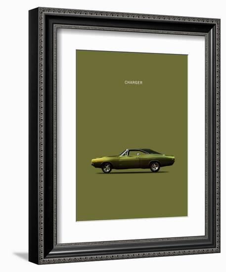 Dodge Charger-Mark Rogan-Framed Art Print