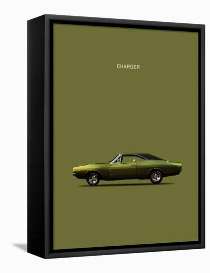 Dodge Charger-Mark Rogan-Framed Stretched Canvas