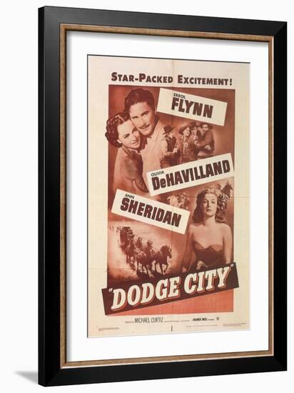 Dodge City, 1939-null-Framed Art Print