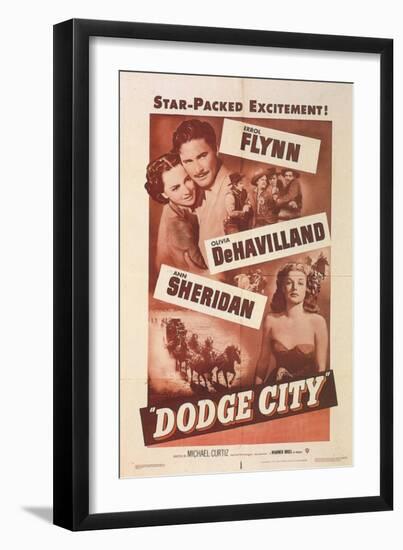 Dodge City, 1939-null-Framed Art Print