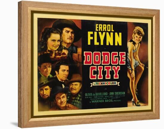 Dodge City, 1939-null-Framed Stretched Canvas