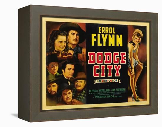 Dodge City, 1939-null-Framed Stretched Canvas