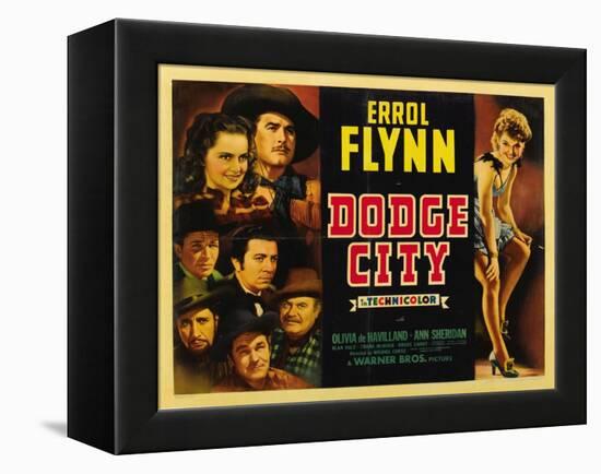 Dodge City, 1939-null-Framed Stretched Canvas