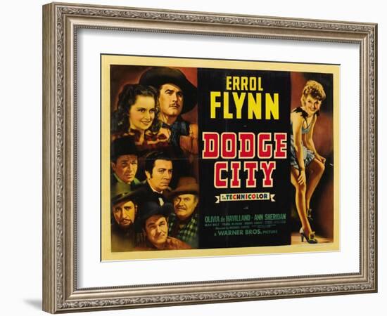 Dodge City, 1939-null-Framed Art Print