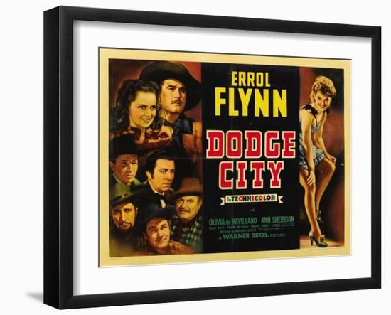 Dodge City, 1939-null-Framed Art Print