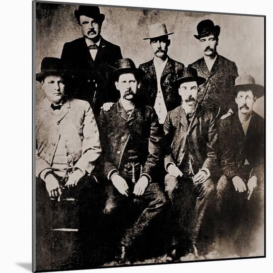 Dodge City Peace Commissioners' Fought to Keep Dodge City Corrupt, 1883-null-Mounted Photo