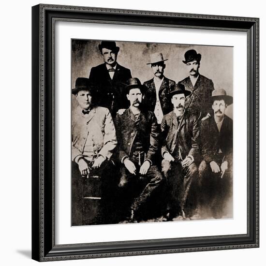 Dodge City Peace Commissioners' Fought to Keep Dodge City Corrupt, 1883-null-Framed Photo