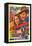 Dodge City, Spanish Movie Poster, 1939-null-Framed Stretched Canvas