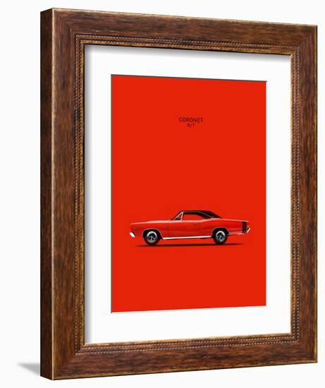 Dodge Coronet RT426 Hemi 1968-Mark Rogan-Framed Art Print