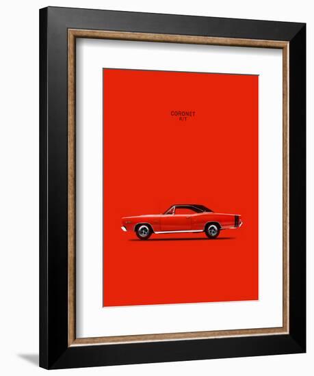 Dodge Coronet RT426 Hemi 1968-Mark Rogan-Framed Art Print