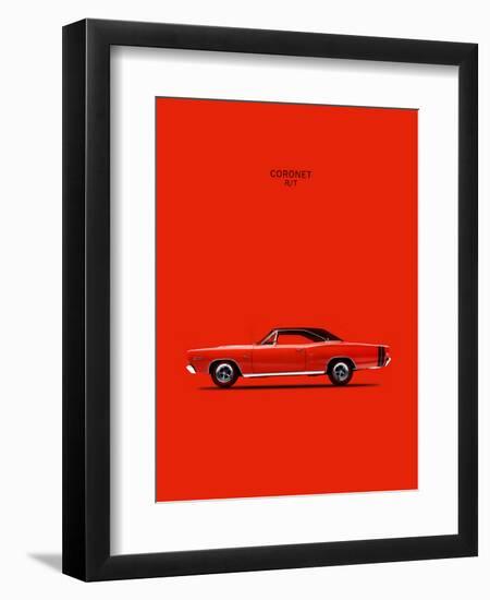 Dodge Coronet RT426 Hemi 1968-Mark Rogan-Framed Art Print