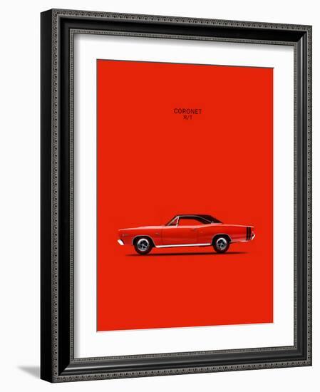 Dodge Coronet RT426 Hemi 1968-Mark Rogan-Framed Premium Giclee Print