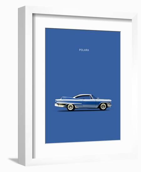 Dodge Polara D500 1960-Mark Rogan-Framed Art Print