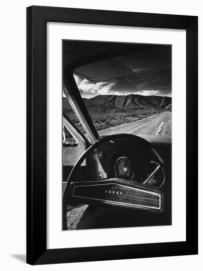 Dodge's Wheel (Death Valley, California, 1977)-Jean-Loup Sieff-Framed Art Print