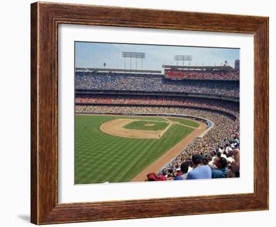 Dodgers Stadium, Los Angeles, California, United States of America, North America-Harding Robert-Framed Photographic Print