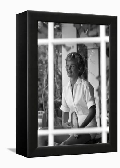 Dodie Currie, 25, Pacific Palisades, Los Angeles, California-Allan Grant-Framed Premier Image Canvas