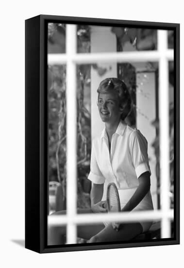 Dodie Currie, 25, Pacific Palisades, Los Angeles, California-Allan Grant-Framed Premier Image Canvas