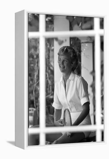 Dodie Currie, 25, Pacific Palisades, Los Angeles, California-Allan Grant-Framed Premier Image Canvas