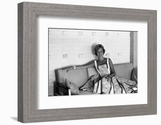 Dodie Currie, 25, Pacific Palisades, Los Angeles, California-Allan Grant-Framed Photographic Print