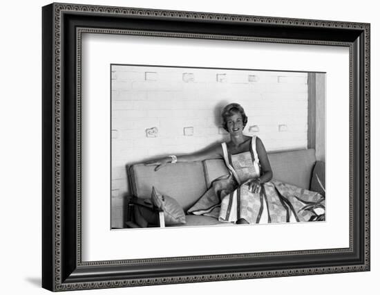 Dodie Currie, 25, Pacific Palisades, Los Angeles, California-Allan Grant-Framed Photographic Print