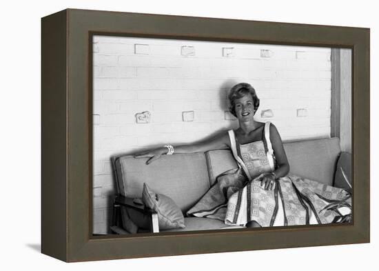 Dodie Currie, 25, Pacific Palisades, Los Angeles, California-Allan Grant-Framed Premier Image Canvas